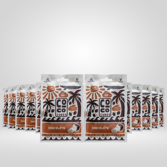 Coco Cubes Chocolate | 12 x 30g