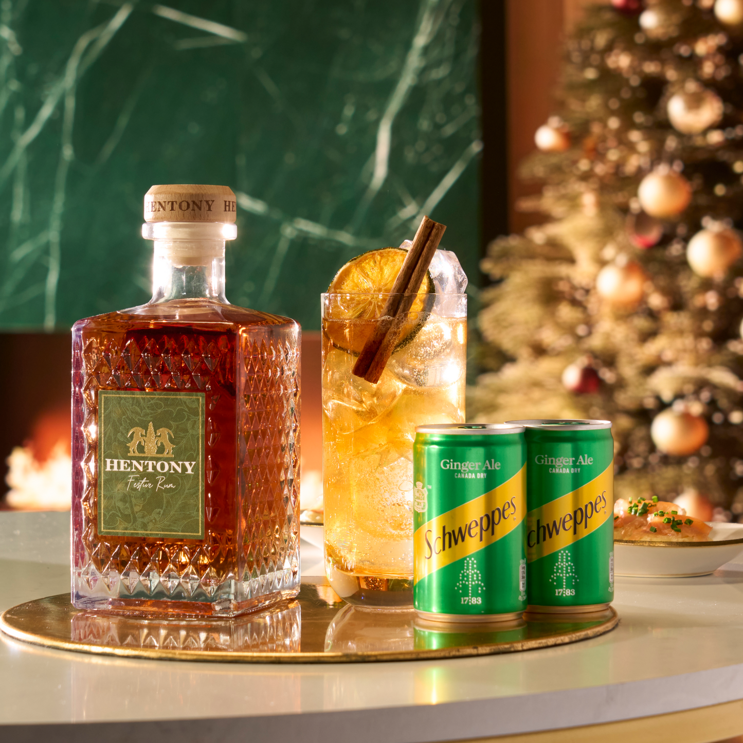 Hentony Festive Rum Perfect Serve